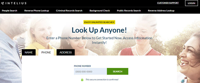 Intelius number lookup