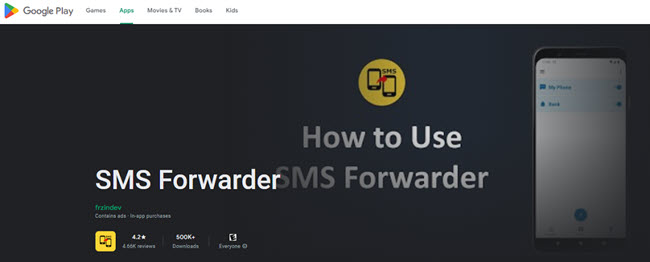 SMS Forwarder app