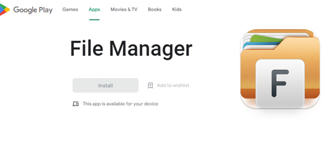 Use the File Manager to find hidden apps