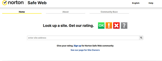 Norton Safe Web