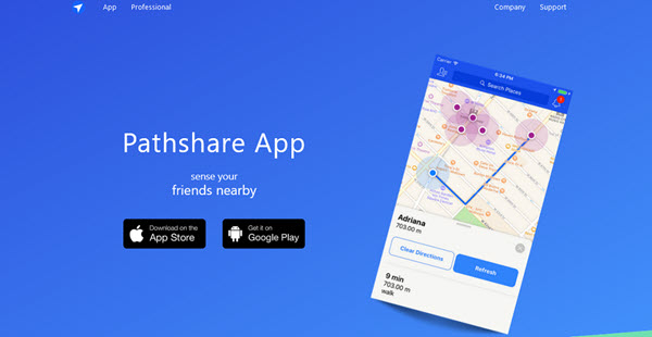 PathShare app