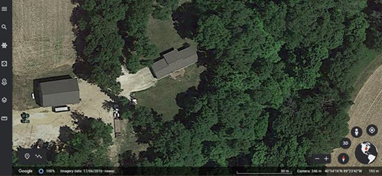 Locate phone via Google Earth