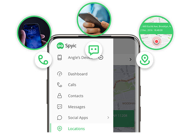 Spyic phone locator app