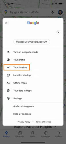 Track your Android phone via Google Maps